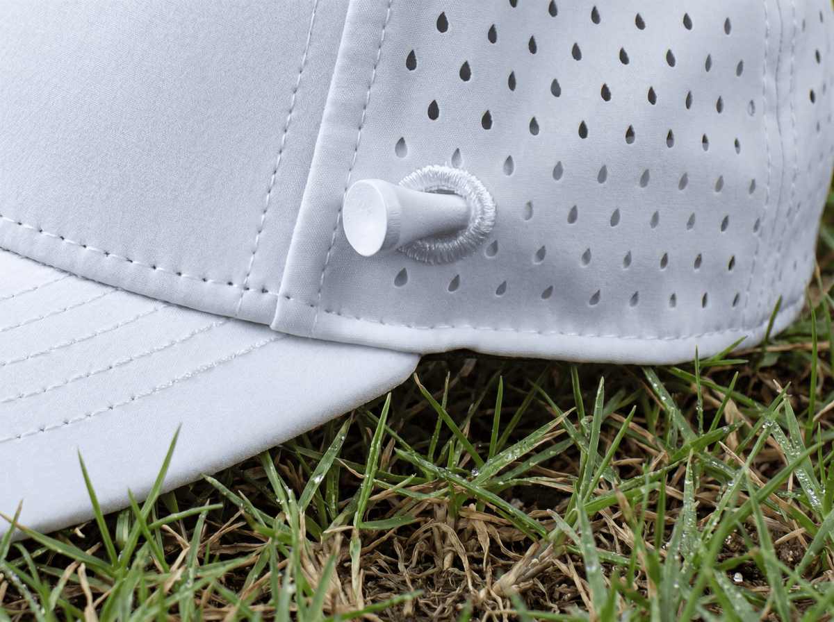 APA Golf Hat White tee holder